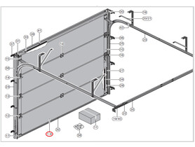 HORMANN Segment dolny 42mm M Isomatic