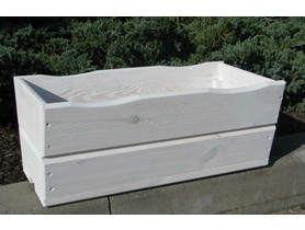 Drewniana skrzynia 4 kolory 64x19x17 cm